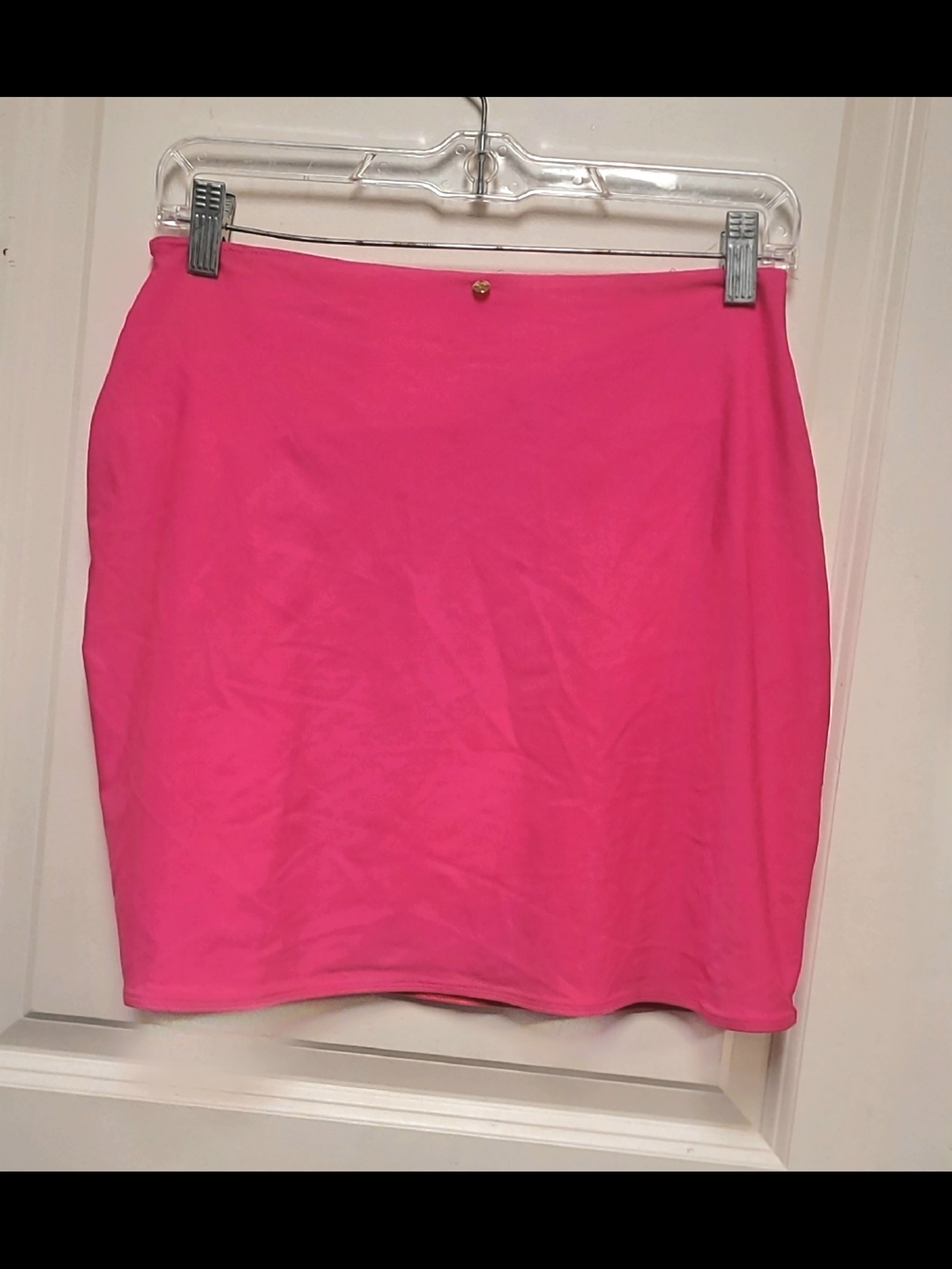 Victoria's Secret Hot Pink Mini Swim Sarong with Side Knot - Picture 2 of 5